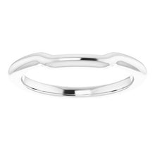 Charger l'image dans la galerie, Sterling Silver Band for 10 x 8 mm Oval Ring
