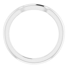 Charger l'image dans la galerie, Sterling Silver Band for 9 x 7 mm Emerald Ring
