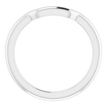 Charger l'image dans la galerie, Sterling Silver Band for 10 x 10 mm Asscher Ring
