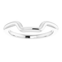 Load image into Gallery viewer, Sterling Silver Band for 10 x 10 mm Square Ring
