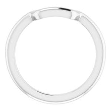 Load image into Gallery viewer, Sterling Silver Band for 10 x 10 mm Square Ring
