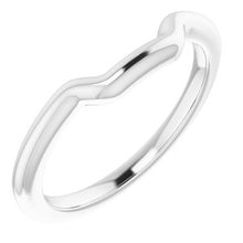 Load image into Gallery viewer, Sterling Silver Band for 8 x 8 mm Square Ring
