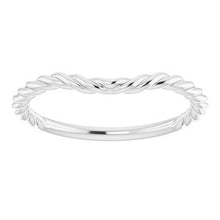 Charger l'image dans la galerie, Sterling Silver Band for 8.2 mm Round Ring
