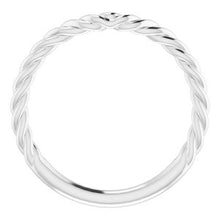 Charger l'image dans la galerie, Sterling Silver Band for 9.4 mm Round Ring

