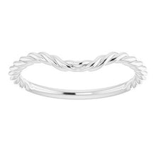 Charger l'image dans la galerie, Sterling Silver Band for 16x12 mm Oval Ring
