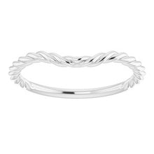 Charger l'image dans la galerie, Sterling Silver Band for 14x10 mm Oval Ring
