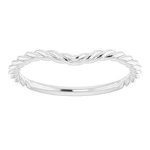 Charger l'image dans la galerie, Sterling Silver Band for 9x4.5 mm Marquise Ring
