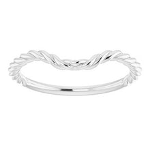 Charger l'image dans la galerie, Sterling Silver Band for 16x12 mm Emerald Ring
