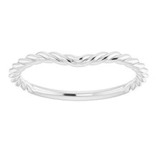 Charger l'image dans la galerie, Sterling Silver Band for 8x4 mm Marquise Ring
