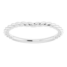 Charger l'image dans la galerie, Sterling Silver Band for 6x3 mm Marquise Ring

