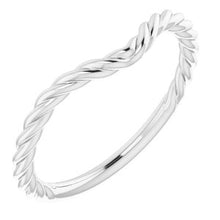 Charger l'image dans la galerie, Sterling Silver Band for 12x6 mm Marquise Ring
