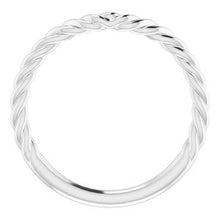 Charger l'image dans la galerie, Sterling Silver Band for 9 mm Square Ring
