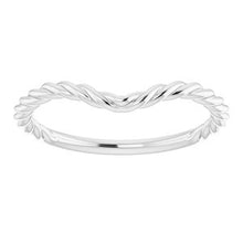 Charger l'image dans la galerie, Sterling Silver Band for 12x6 mm Marquise Ring
