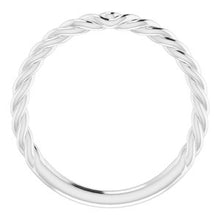 Charger l'image dans la galerie, Sterling Silver Band for 5.5x3.5 mm Pear Ring
