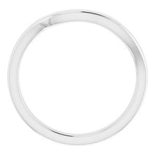 Charger l'image dans la galerie, Sterling Silver Band for 11 mm Cushion Ring

