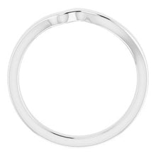 Charger l'image dans la galerie, Sterling Silver Band for 6.5 mm Round Ring
