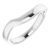 Charger l'image dans la galerie, Sterling Silver Band for 14 mm Round Ring
