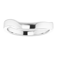 Charger l'image dans la galerie, Sterling Silver Band for 13 mm Cushion Ring
