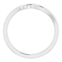 Charger l'image dans la galerie, Sterling Silver Band for 7x5 mm Oval Ring

