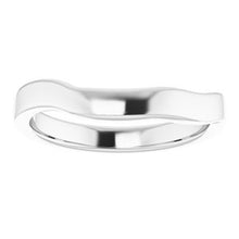 Charger l'image dans la galerie, Sterling Silver Band for 11 mm Cushion Ring
