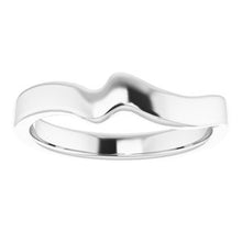 Charger l'image dans la galerie, Sterling Silver Band for 6 mm Round Ring
