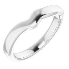 Charger l'image dans la galerie, Sterling Silver Band for 8.8 mm Round Ring
