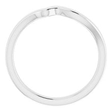 Charger l'image dans la galerie, Sterling Silver Band for 6 mm Round Ring
