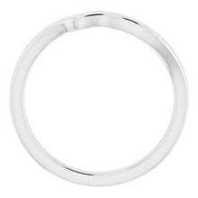 Charger l'image dans la galerie, Sterling Silver Band for 8x6 mm Oval Ring
