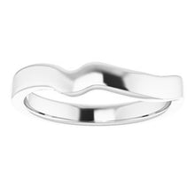 Charger l'image dans la galerie, Sterling Silver Band for 8.2 mm Round Ring
