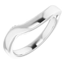 Charger l'image dans la galerie, Sterling Silver Band for 15 mm Round Ring

