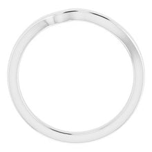 Charger l'image dans la galerie, Sterling Silver Band for 7 mm Cushion Ring
