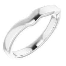 Charger l'image dans la galerie, Sterling Silver Band for 9x7 mm Oval Ring
