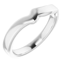 Charger l'image dans la galerie, Sterling Silver Band for 6x4 mm Emerald Ring
