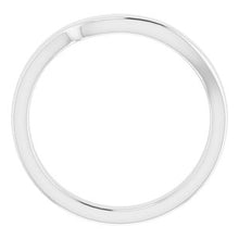 Charger l'image dans la galerie, Sterling Silver Band for 9x7 mm Emerald Ring
