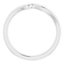 Charger l'image dans la galerie, Sterling Silver Band for 4 mm Square Ring
