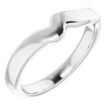Charger l'image dans la galerie, Sterling Silver Band for 4.5 mm Square Ring
