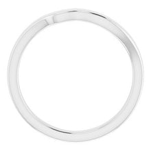 Charger l'image dans la galerie, Sterling Silver Band for 9x7 mm Oval Ring
