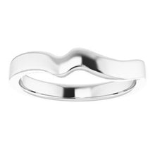 Charger l'image dans la galerie, Sterling Silver Band for 6 mm Cushion Ring
