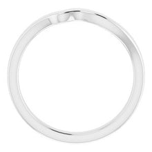 Charger l'image dans la galerie, Sterling Silver Band for 5 mm Square Ring
