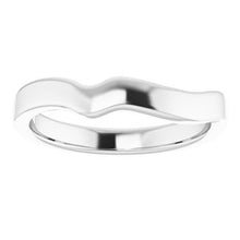 Charger l'image dans la galerie, Sterling Silver Band for 7 mm Cushion Ring
