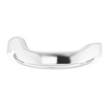 Charger l'image dans la galerie, Sterling Silver Band for 16x12 mm Emerald Ring
