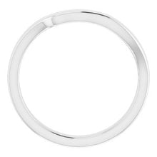Charger l'image dans la galerie, Sterling Silver Band for 12x10 mm Oval Ring
