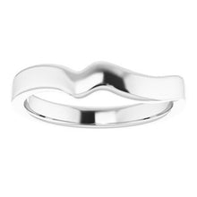 Charger l'image dans la galerie, Sterling Silver Band for 5 mm Square Ring
