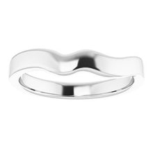 Charger l'image dans la galerie, Sterling Silver Band for 6x3.5 mm Marquise Ring
