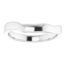 Charger l'image dans la galerie, Sterling Silver Band for 11x9 mm Oval Ring
