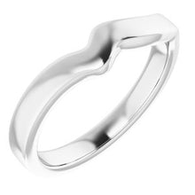 Charger l'image dans la galerie, Sterling Silver Band for 5 mm Square Ring
