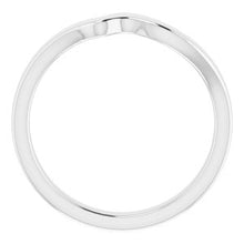 Charger l'image dans la galerie, Sterling Silver Band for 5 mm Cushion Ring
