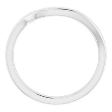 Charger l'image dans la galerie, Sterling Silver Band for 14x10 mm Oval Ring
