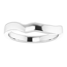 Charger l'image dans la galerie, Sterling Silver Band for 8 mm Cushion Ring
