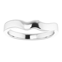 Charger l'image dans la galerie, Sterling Silver Band for 6x3 mm Marquise Ring
